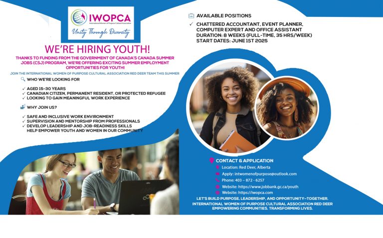 Summer Employment opportunity